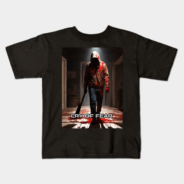 Cry of Fear Kids T-Shirt by OutlawedElegance